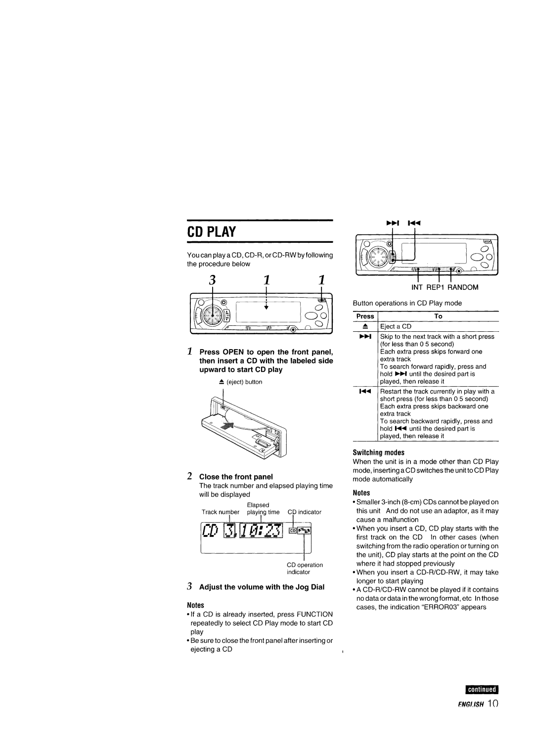 Aiwa 570CDCMP3 manual 