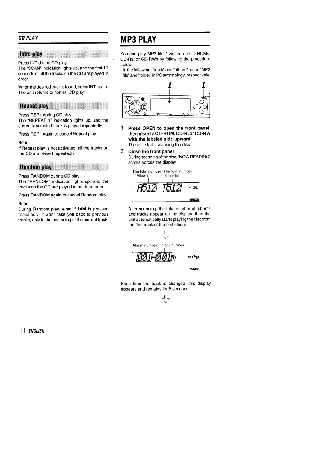 Aiwa 570CDCMP3 manual 