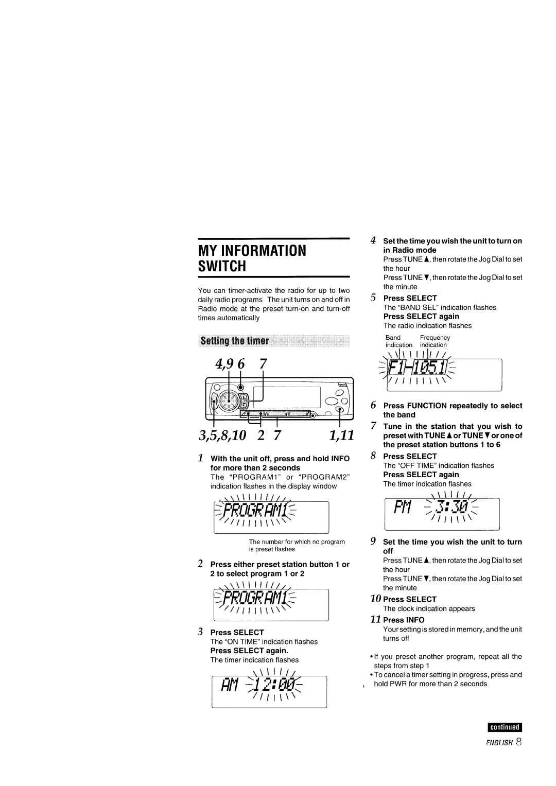 Aiwa 570CDCMP3 manual 