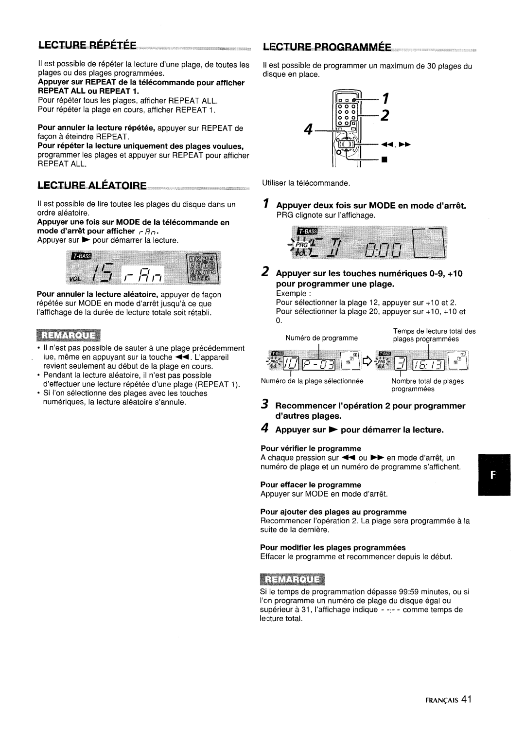 Aiwa CA-DW635 manual Repeat ALL OU Repeat 