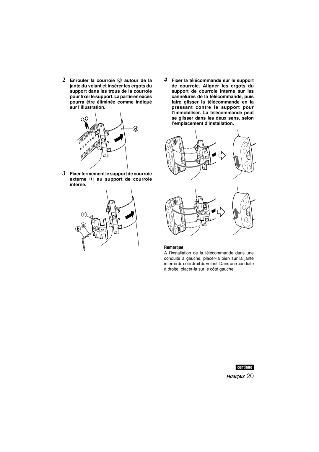 Aiwa CDC-MP3 YU operating instructions Français 