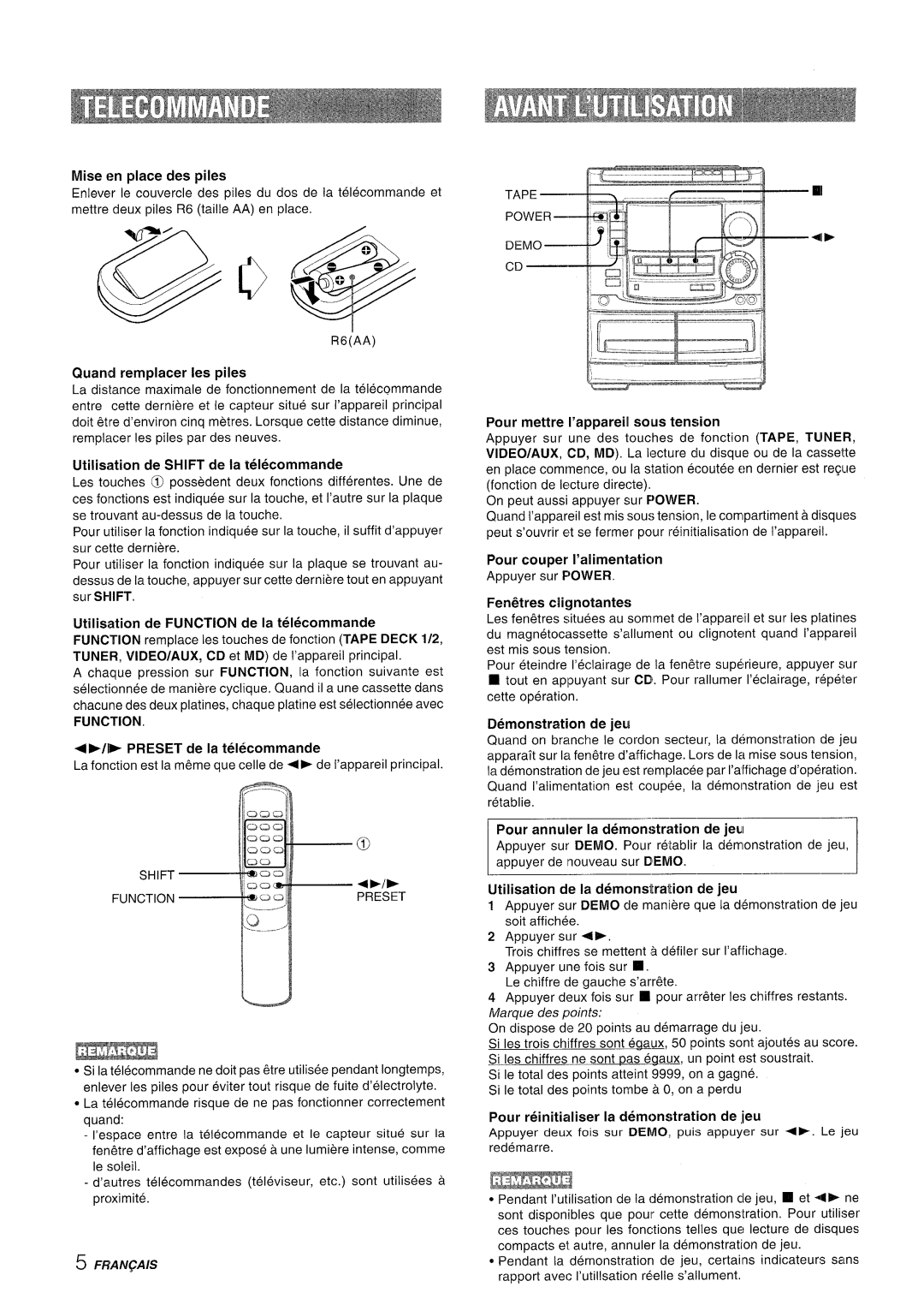 Aiwa NSX-A508 manual 