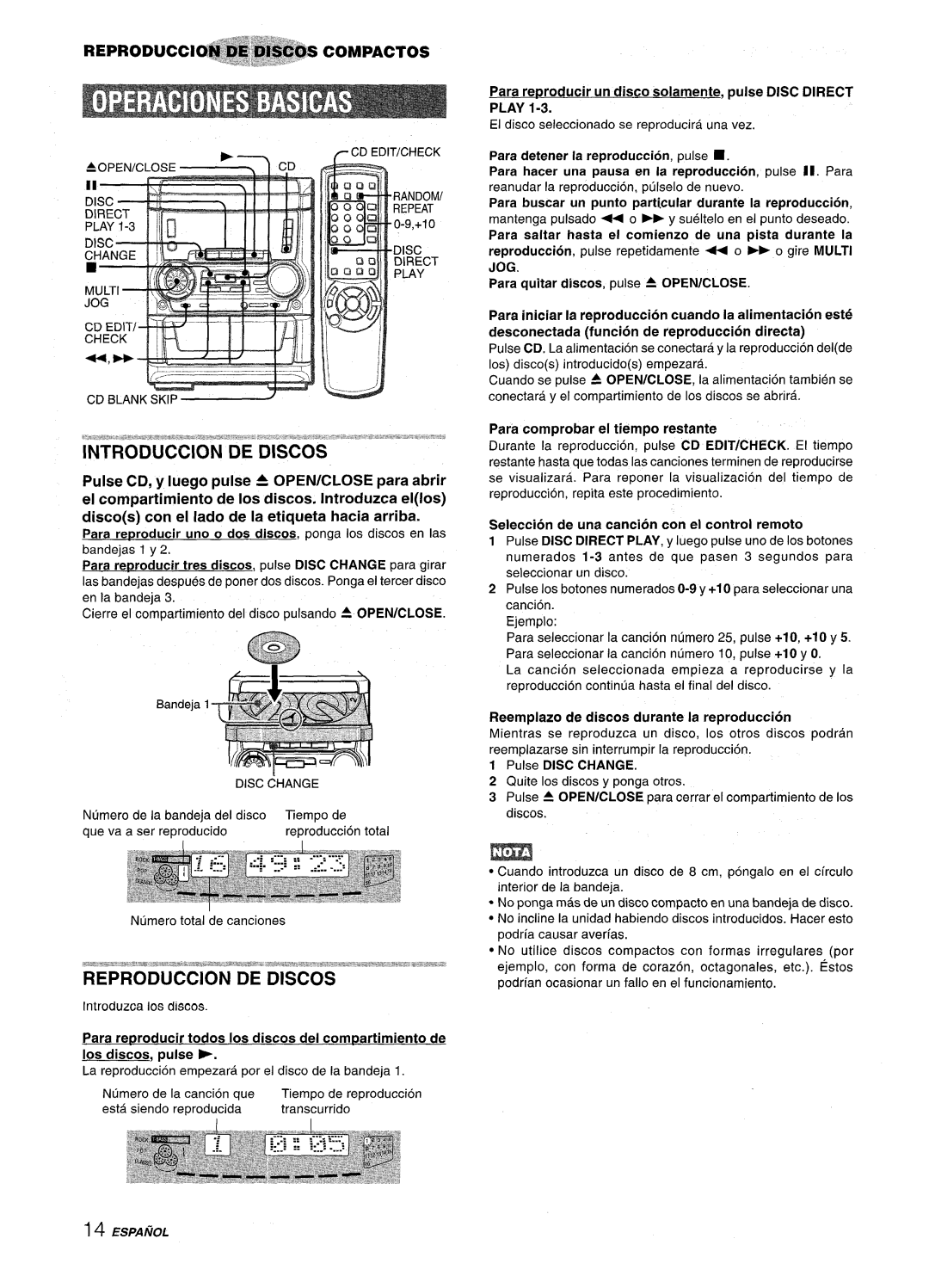 Aiwa SX-C605, SX-WNA555 manual Jog 