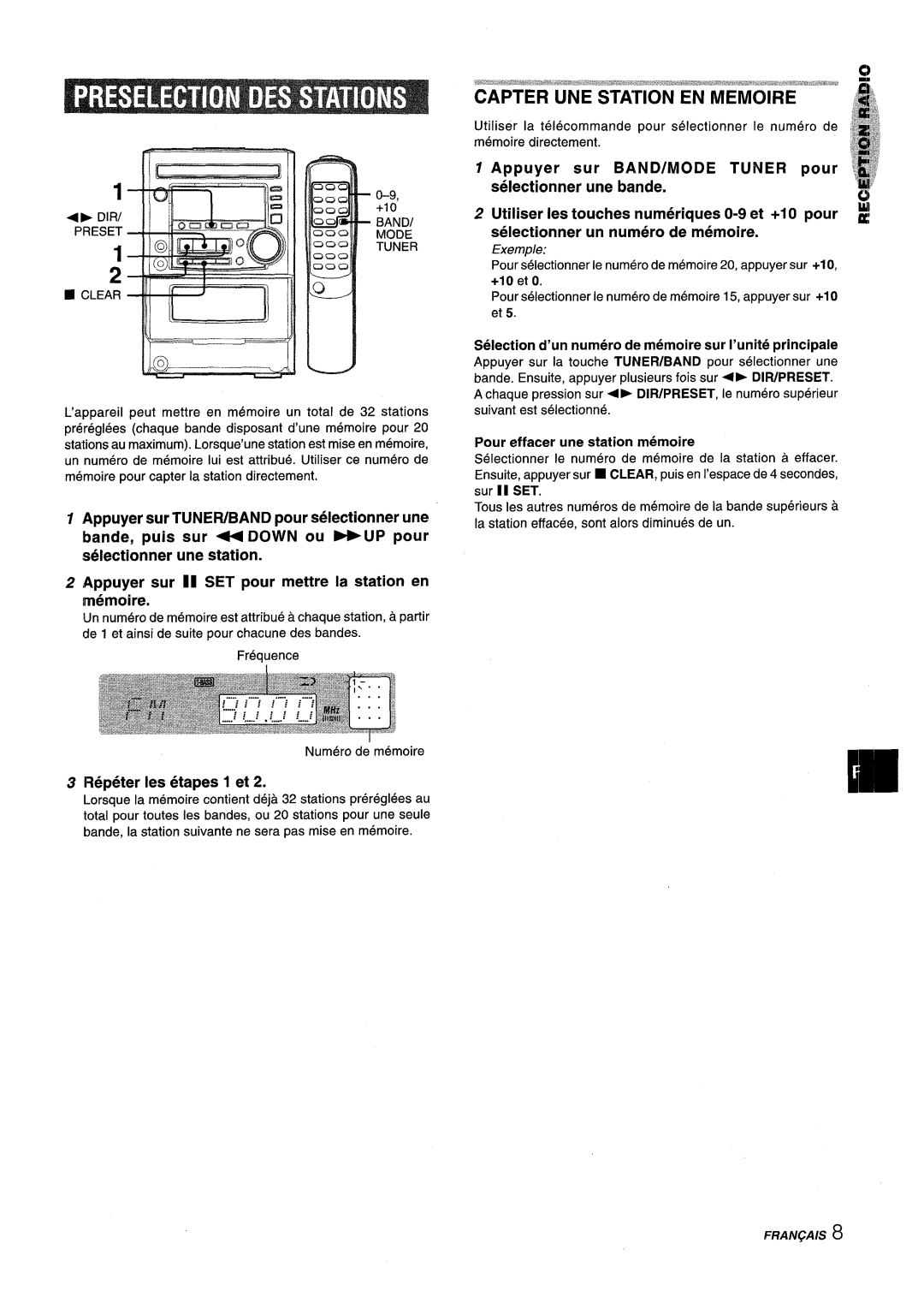 Aiwa XM-M25 manual Band/Mode 