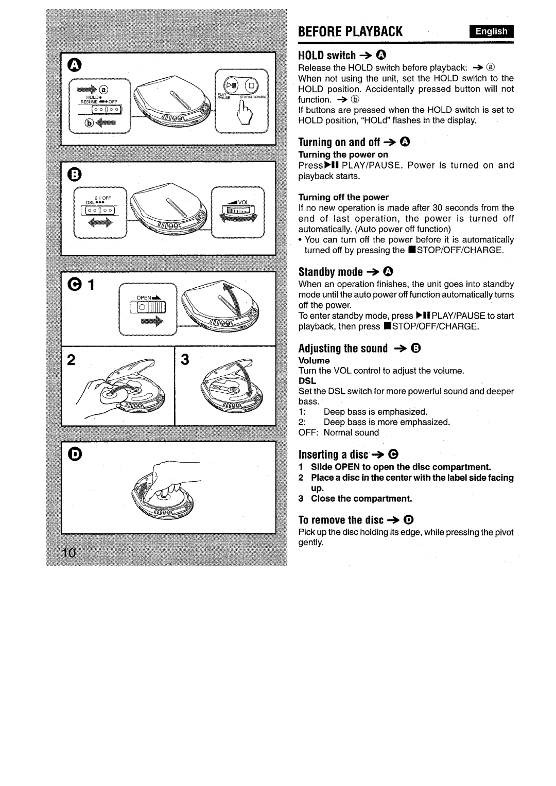 Aiwa XP-R970 manual Before Playback 