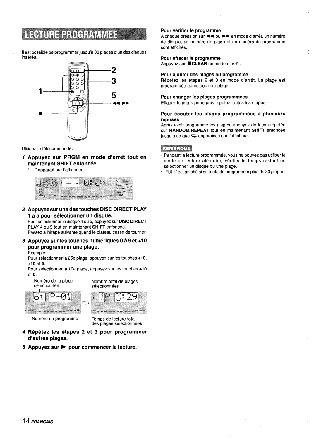 Aiwa Z-L31 manual Repetez Ies etapes Et 3 pour, ’autres 