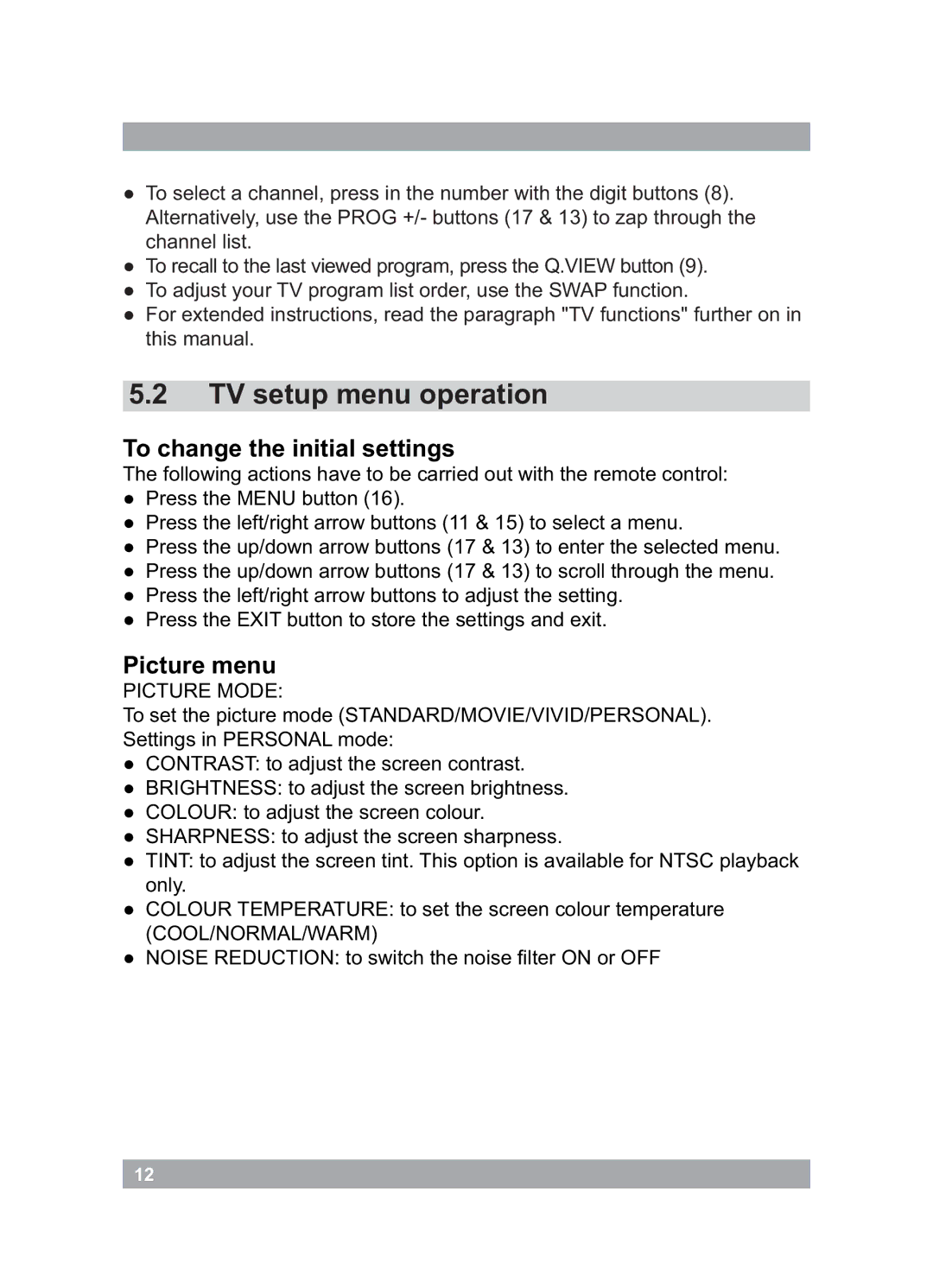 Akai AL2215 manual TV setup menu operation, FkdqqhoOlvw, WklvPdqxdo 