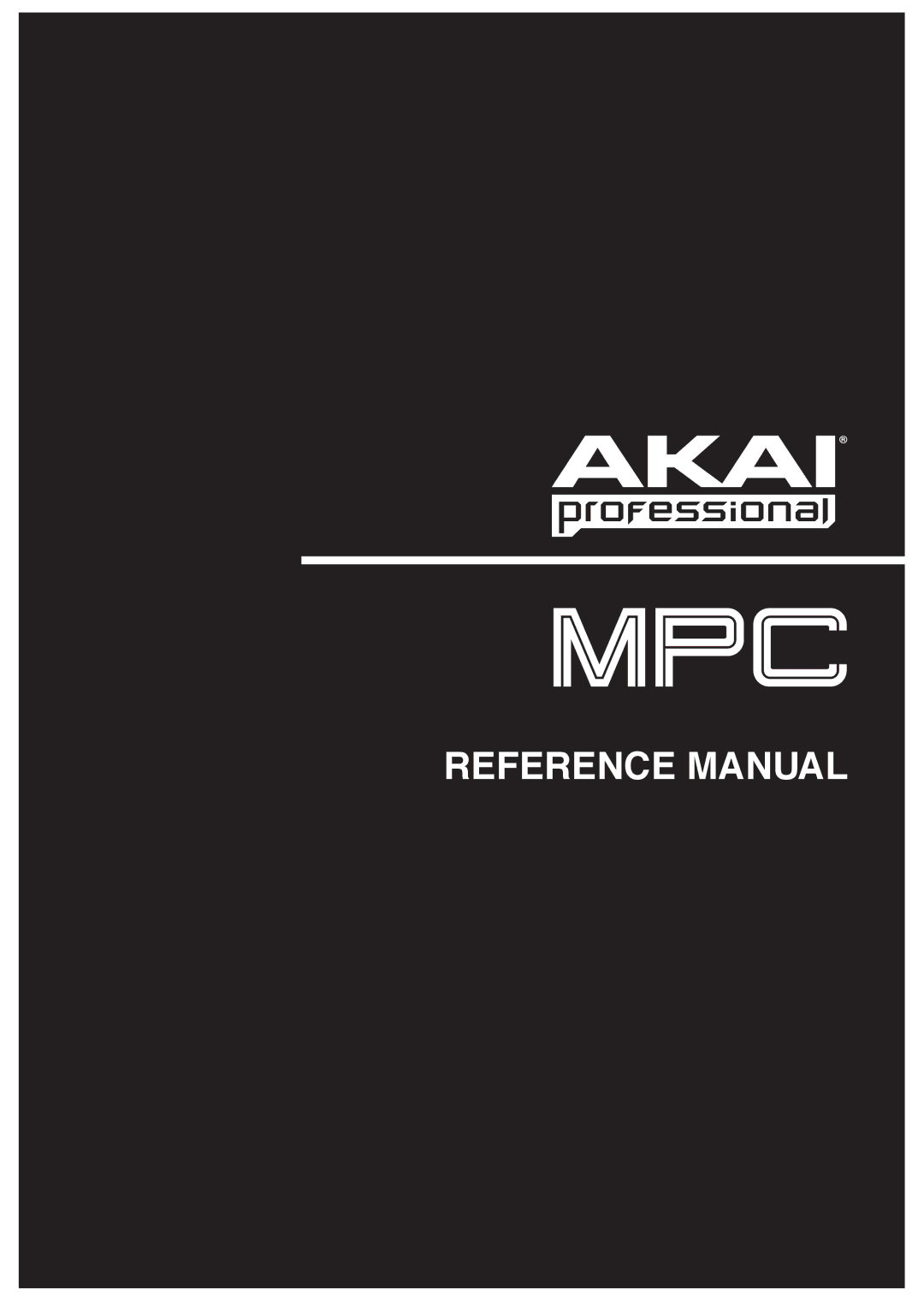 Akai MPC manual Reference Manual 