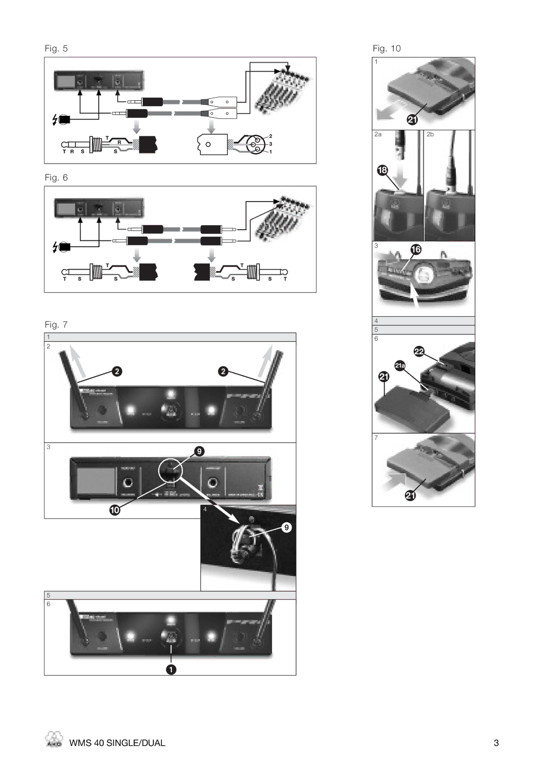 AKG Acoustics WMS 40 PRO, PT 40 PRO, HT 40 PRO manual 21a 