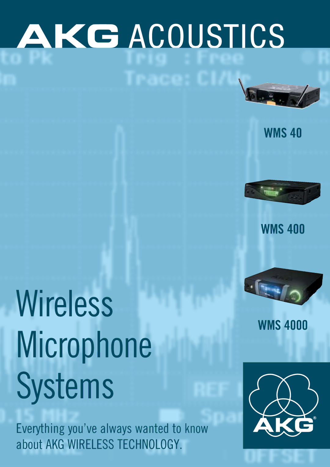 AKG Acoustics WMS 4000 manual Wireless 