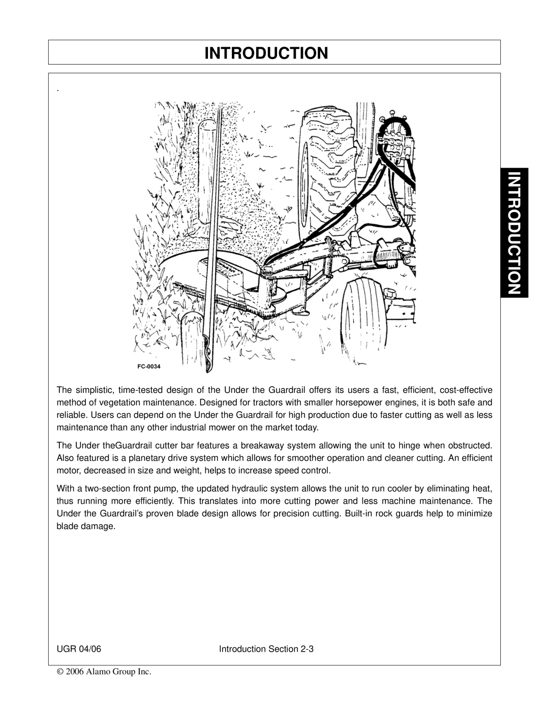 Alamo 02979718C manual Introduction 