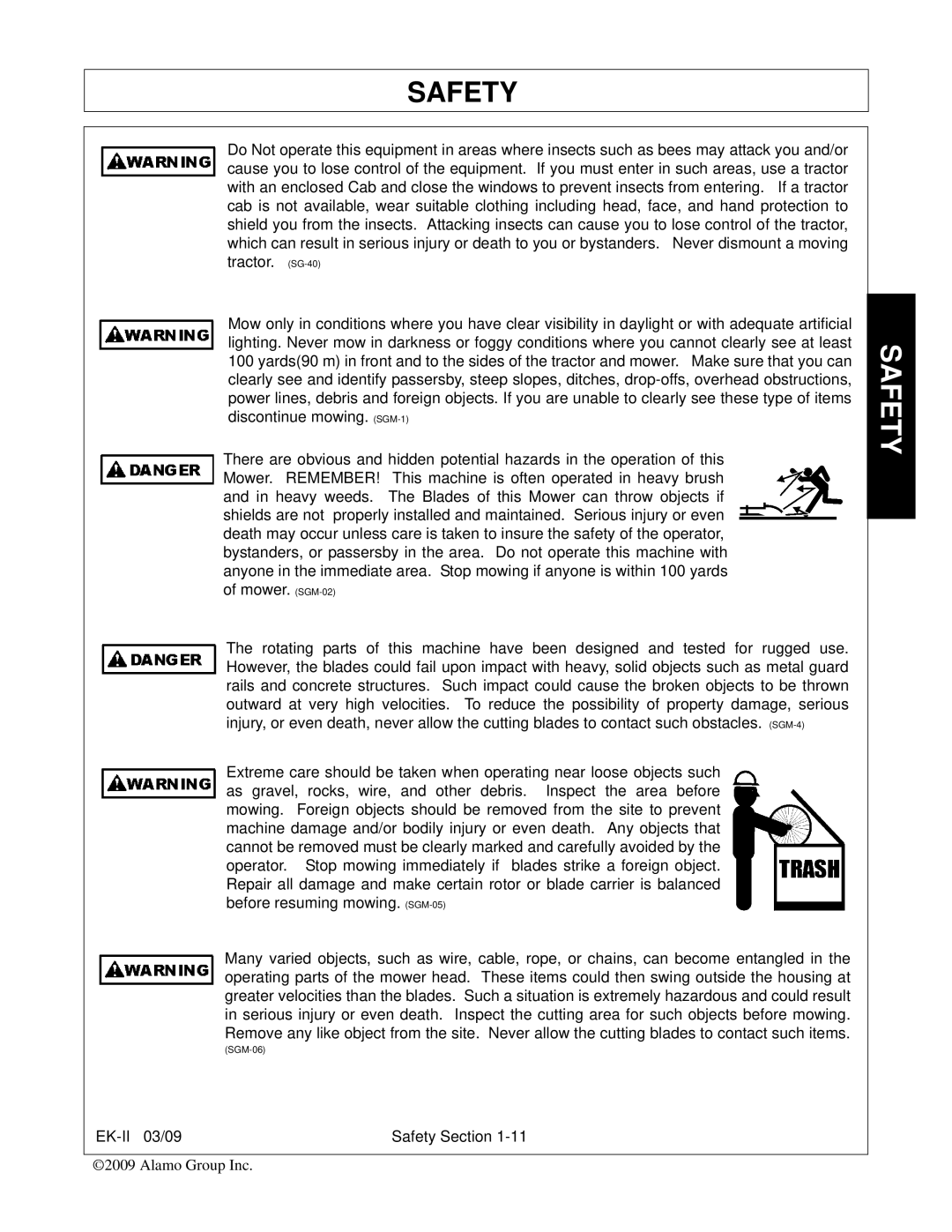 Alamo Exten-A-Kut II manual SGM-06 