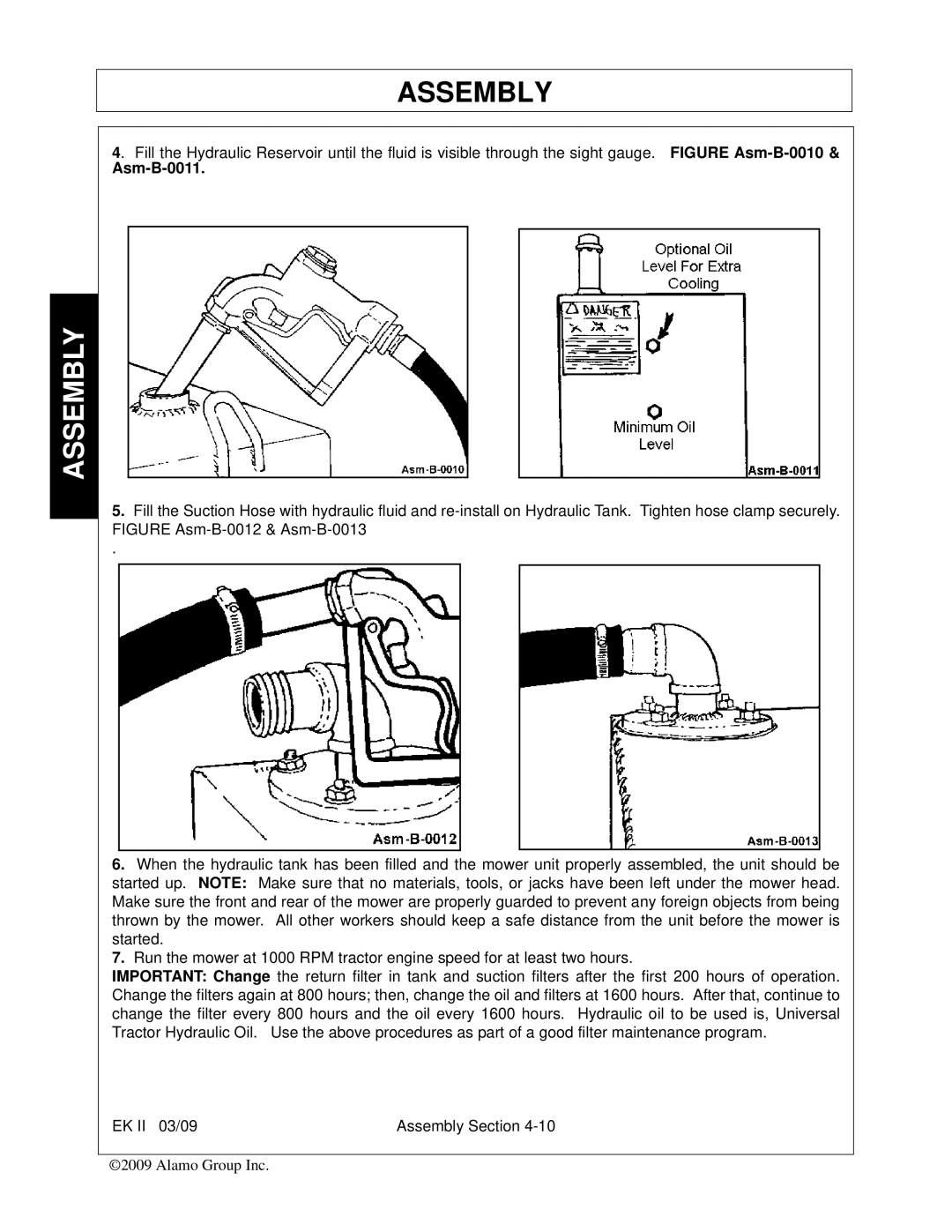 Alamo Exten-A-Kut II manual Asm-B-0011 