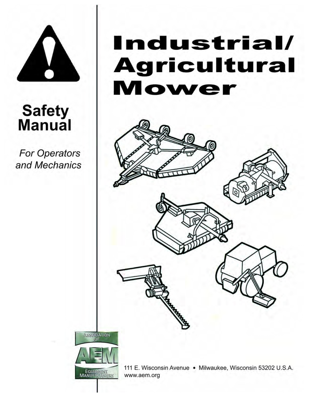 Alamo Lawn Mower manual 