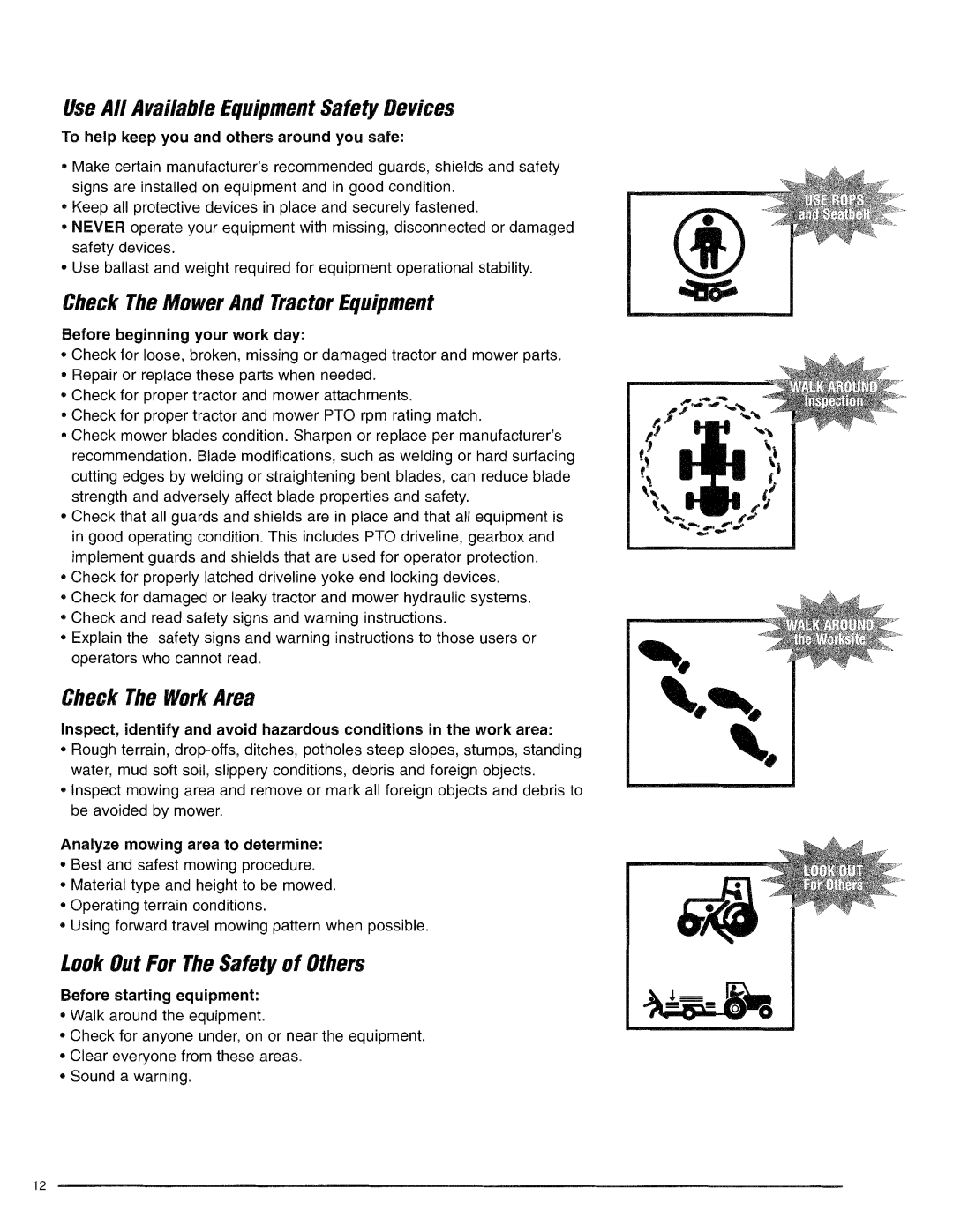 Alamo Lawn Mower manual 