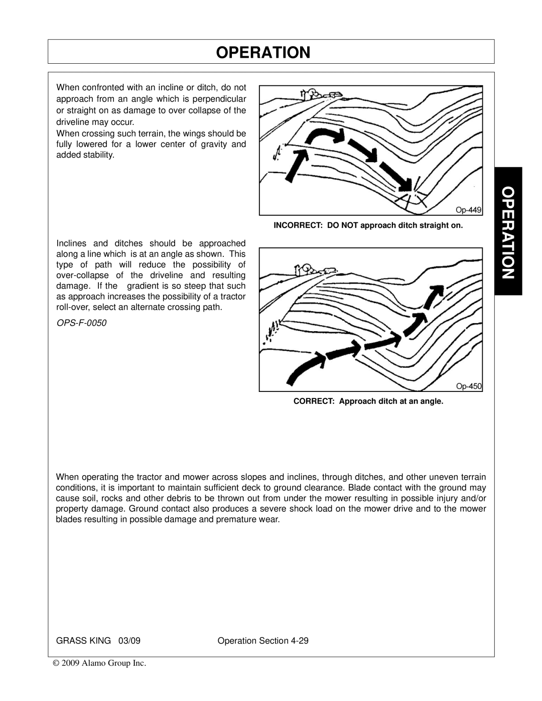 Alamo none manual OPS-F-0050 