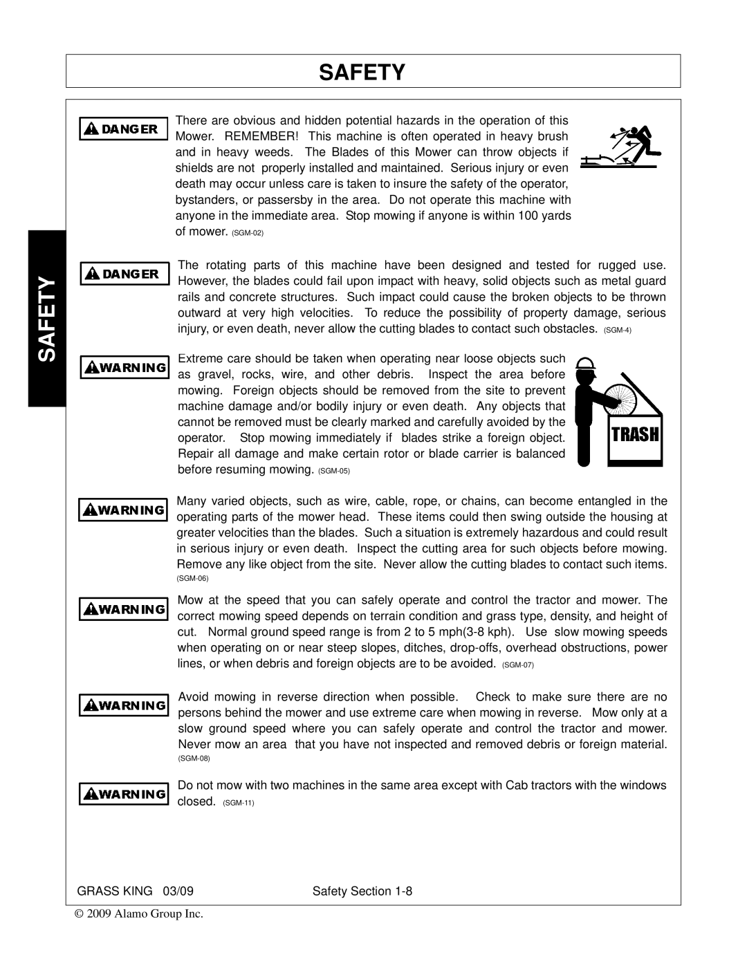 Alamo none manual SGM-06 