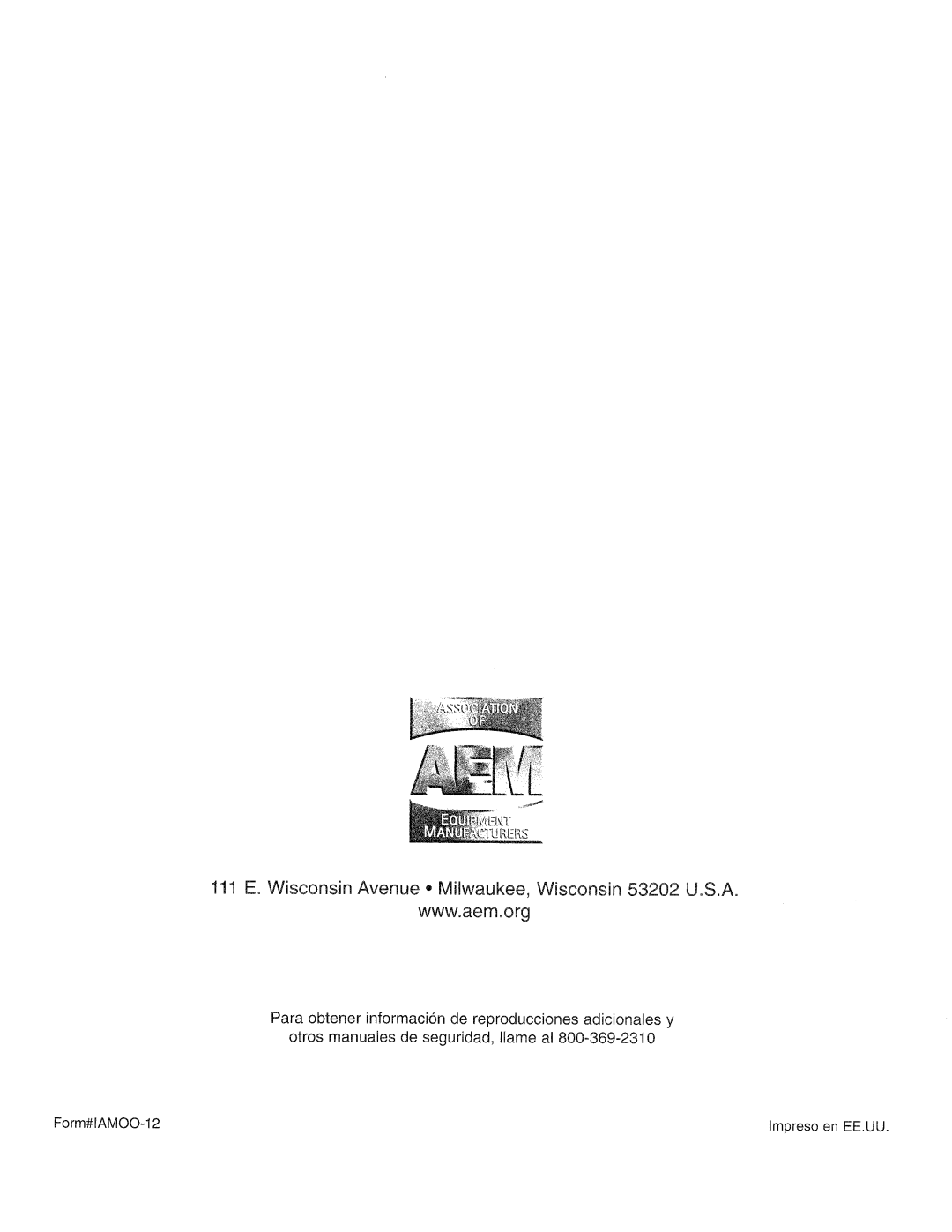 Alamo SX15 manual 