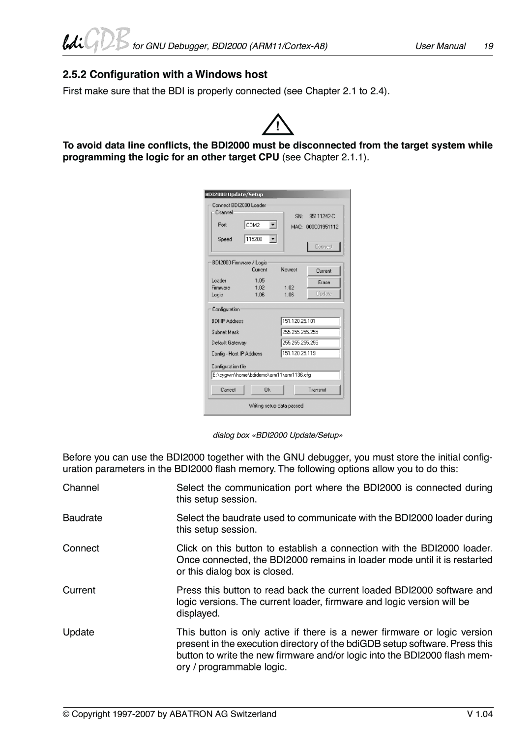 Albatron Technology ARM11/Cortex-A8 user manual 2 Conﬁguration with a Windows host, Ory / programmable logic 