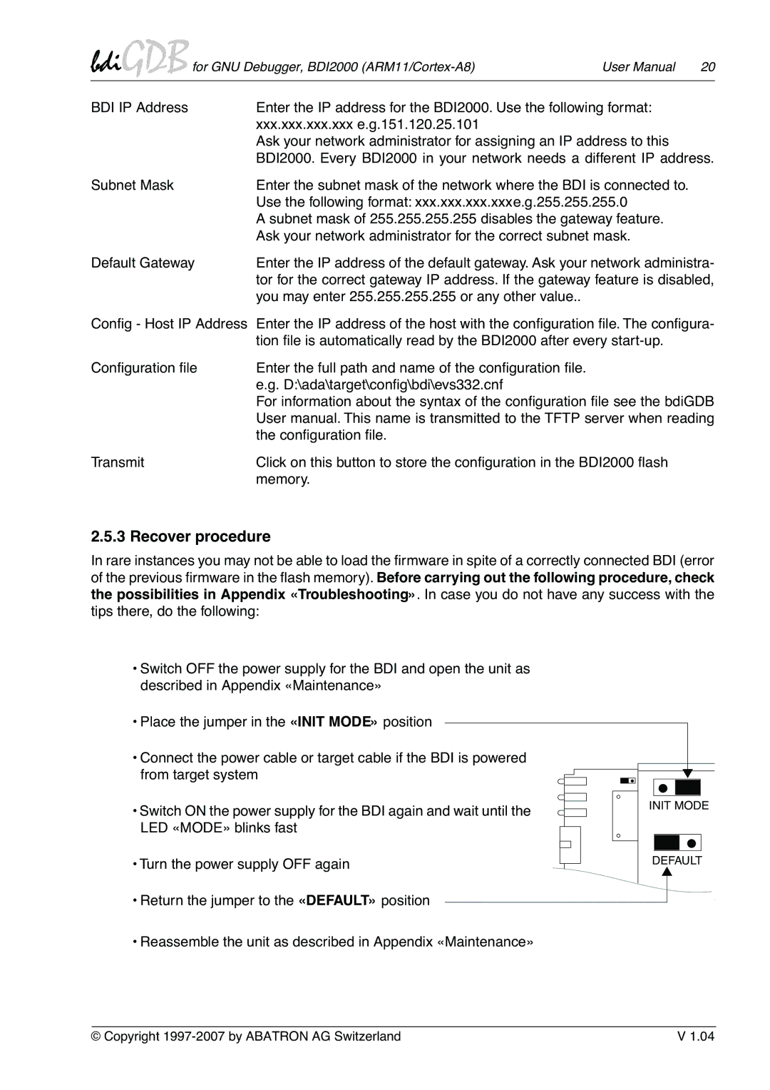 Albatron Technology ARM11/Cortex-A8 Recover procedure, Reassemble the unit as described in Appendix «Maintenance» 