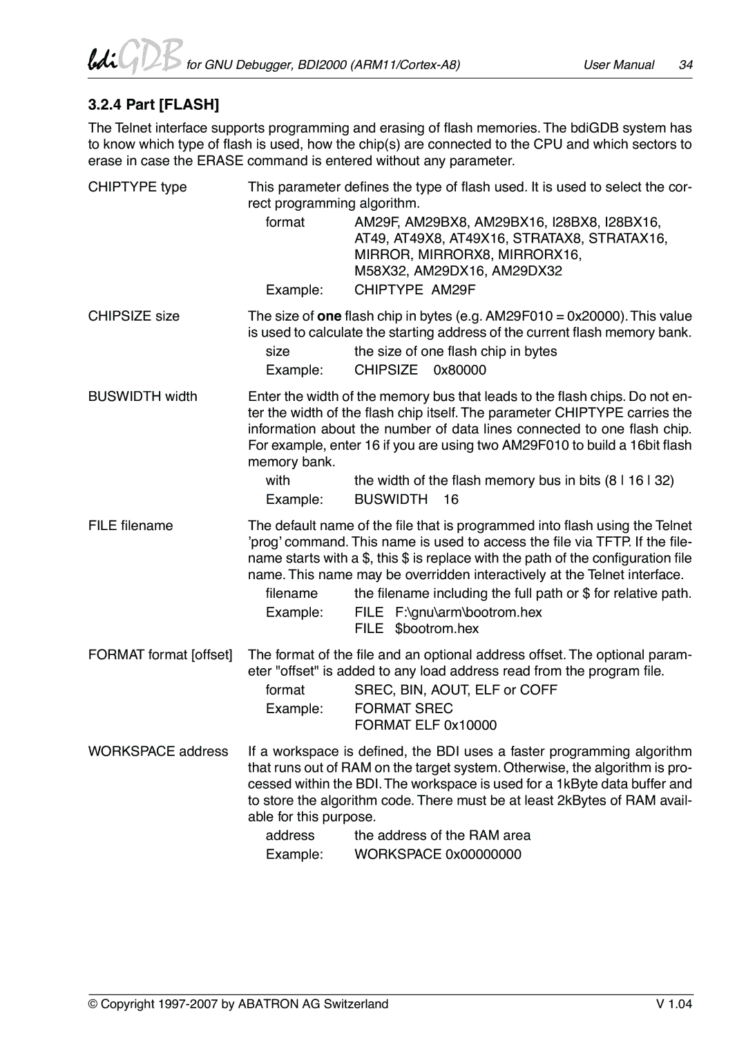 Albatron Technology ARM11/Cortex-A8 user manual Part Flash 