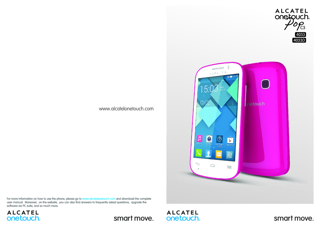 Alcatel 4033X manual 