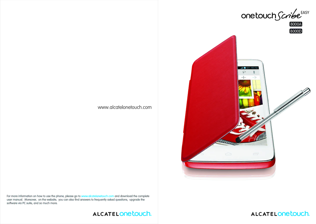 Alcatel 8000D, 8000A manual Easy 