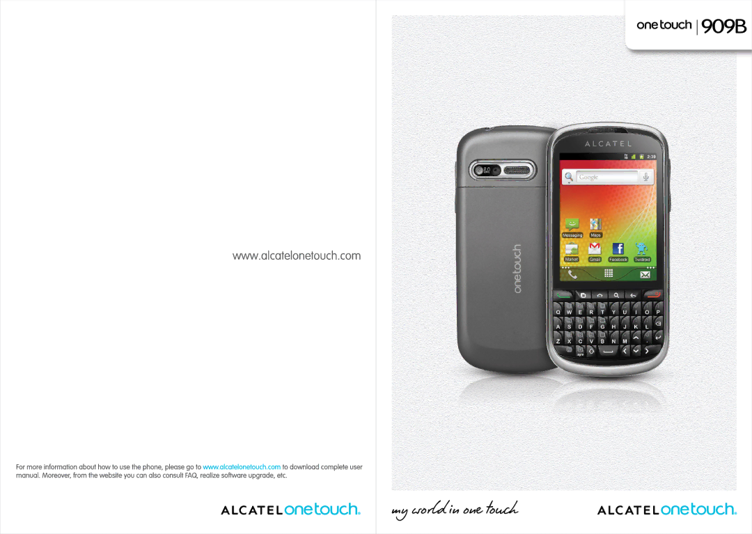 Alcatel 909B manual 