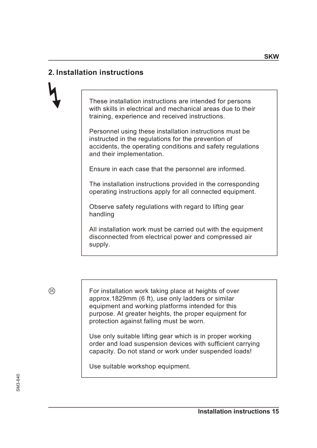 Alcatel Carrier Internetworking Solutions 046-3MS manual Installation instructions 