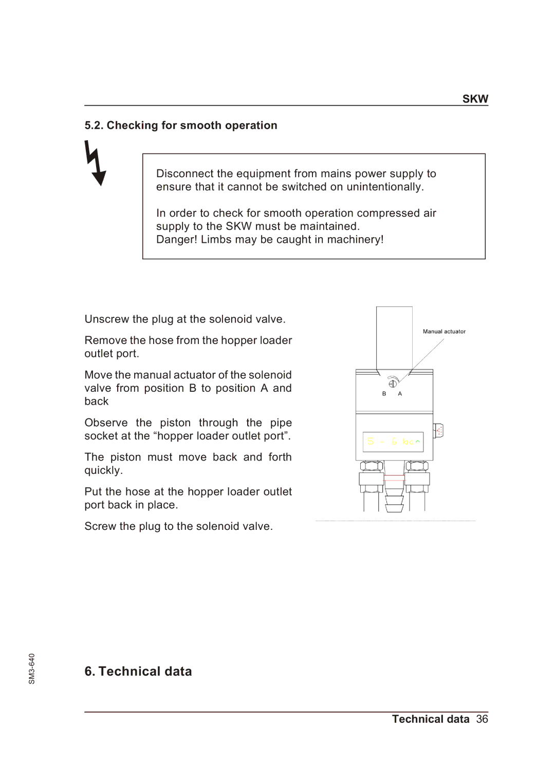 Alcatel Carrier Internetworking Solutions 046-3MS manual Technical data, Checking for smooth operation 