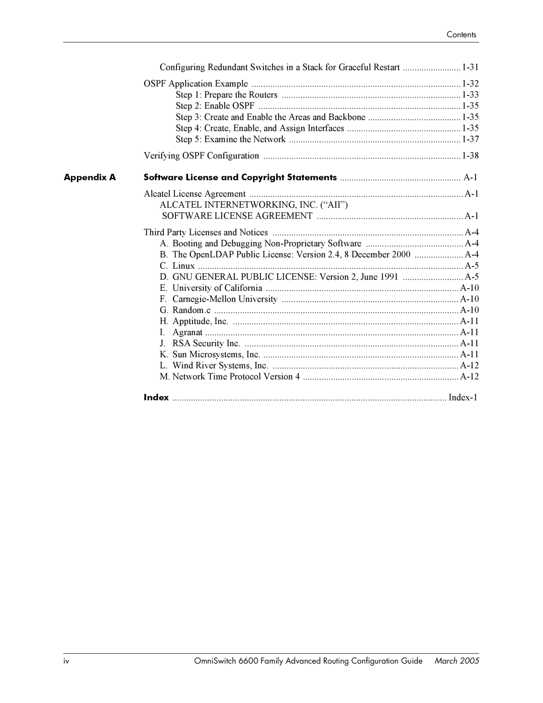 Alcatel Carrier Internetworking Solutions 060187-10 REV D manual Alcatel INTERNETWORKING, INC. AII 