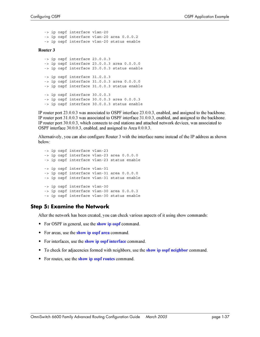 Alcatel Carrier Internetworking Solutions 060187-10 REV D manual Examine the Network 