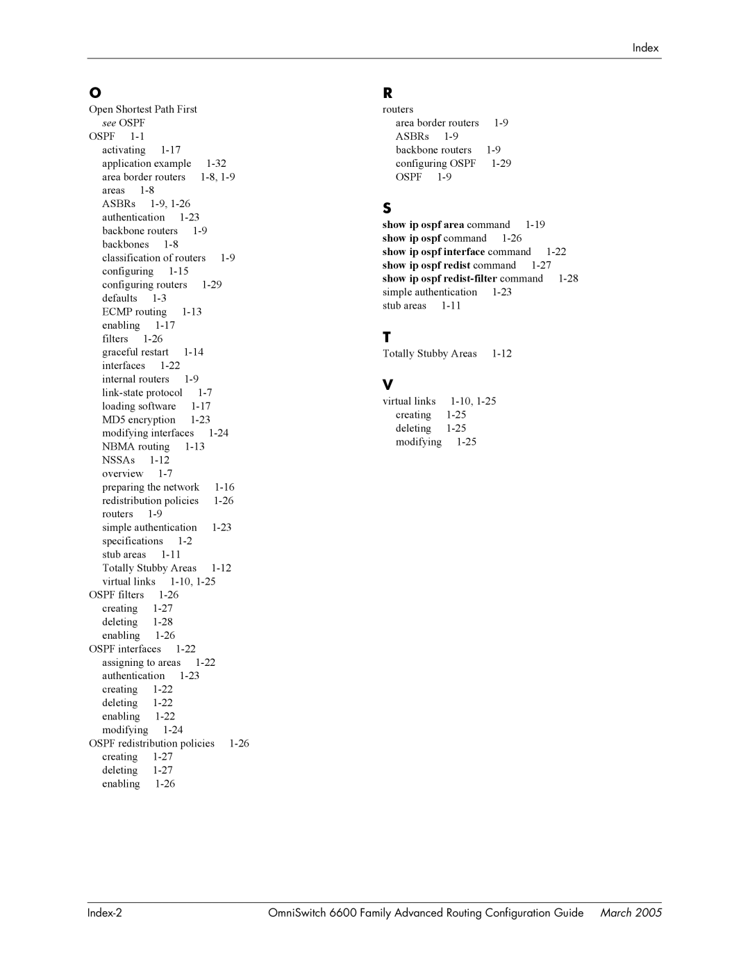 Alcatel Carrier Internetworking Solutions 060187-10 REV D manual Index 