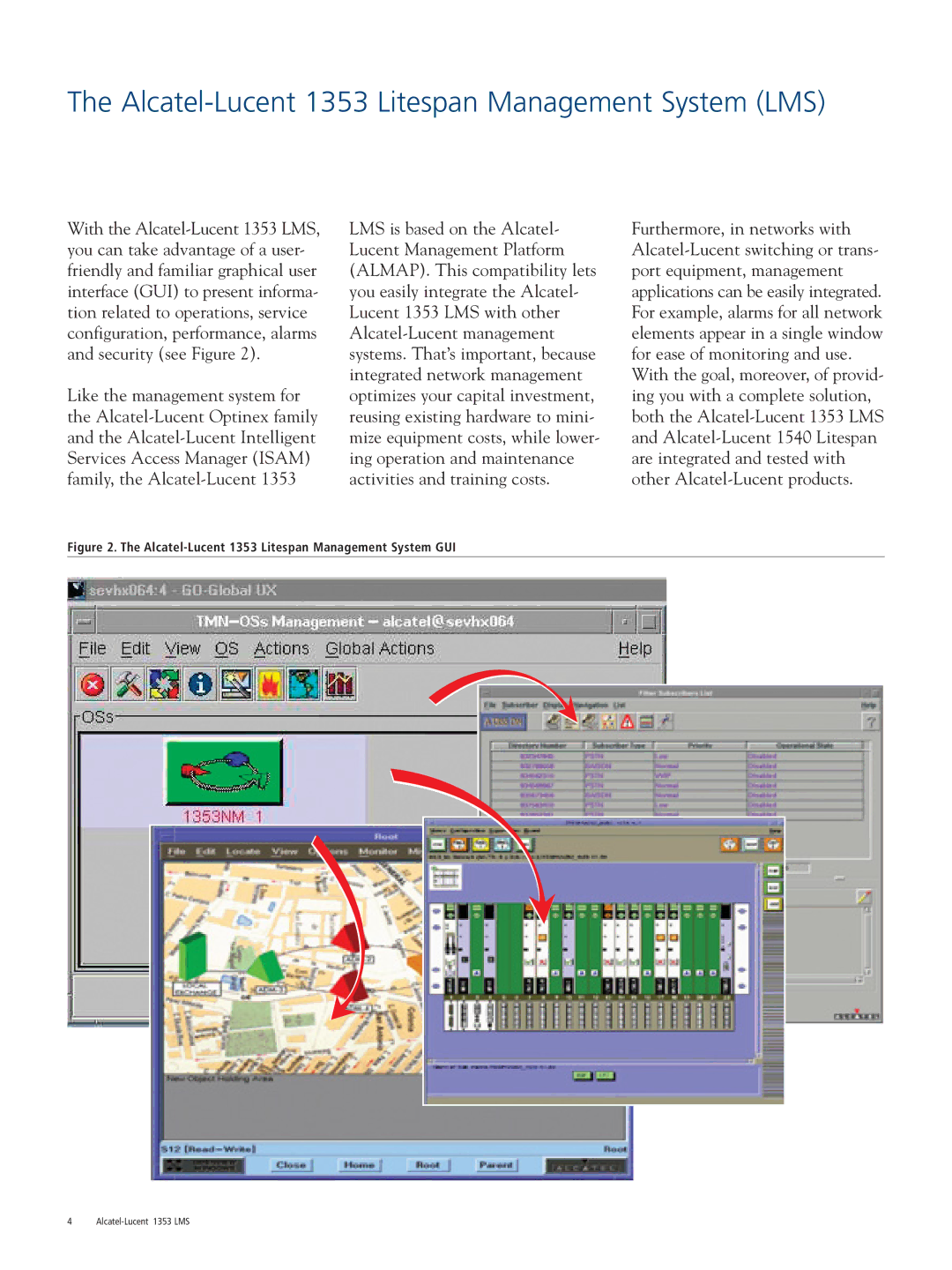Alcatel Carrier Internetworking Solutions manual Alcatel-Lucent 1353 Litespan Management System LMS 