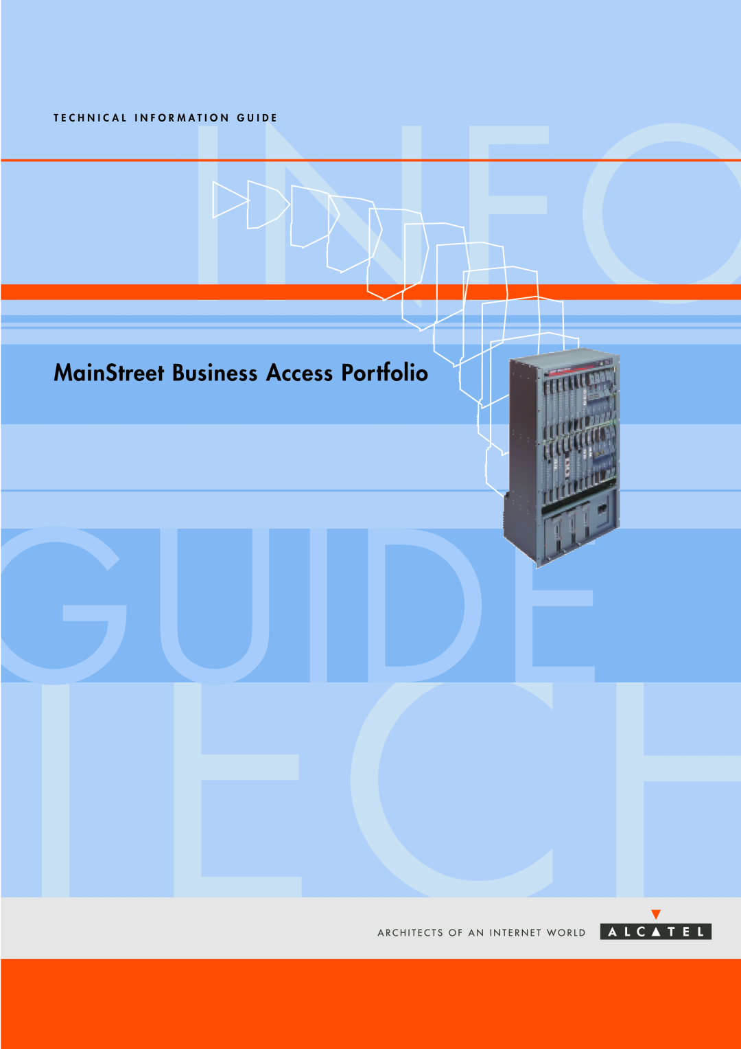 Alcatel Carrier Internetworking Solutions 3600 manual MainStreet Business Access Portfolio 