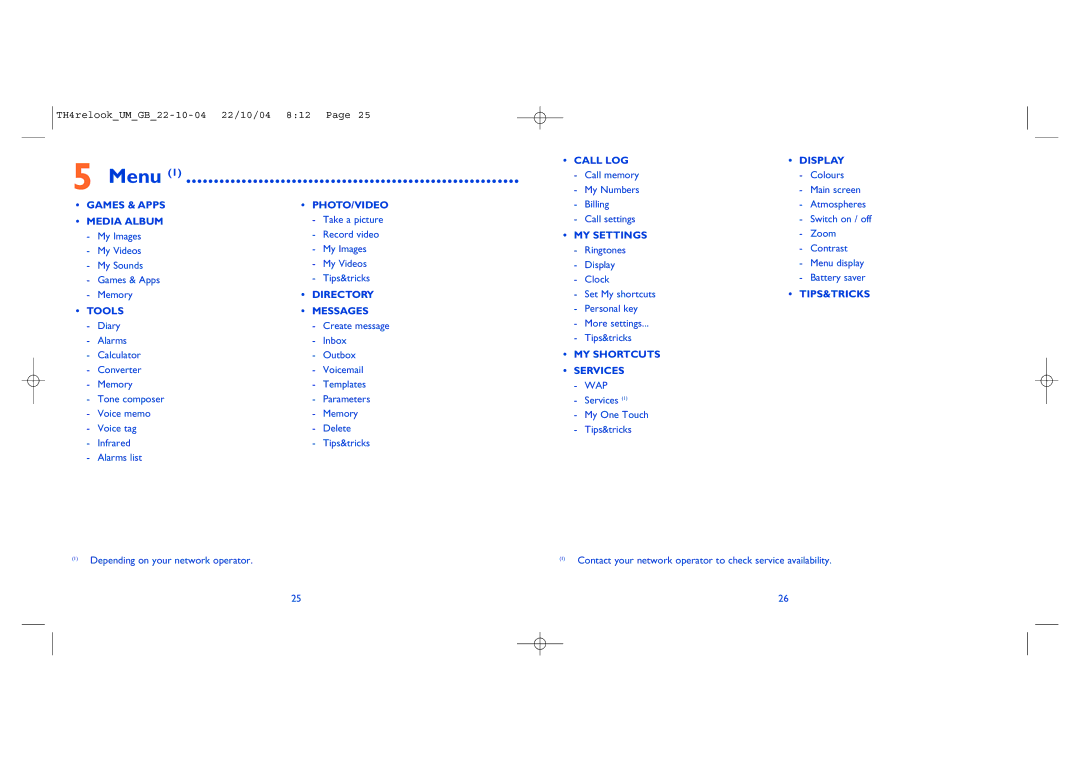 Alcatel Carrier Internetworking Solutions 757 manual Menu, MY Settings 