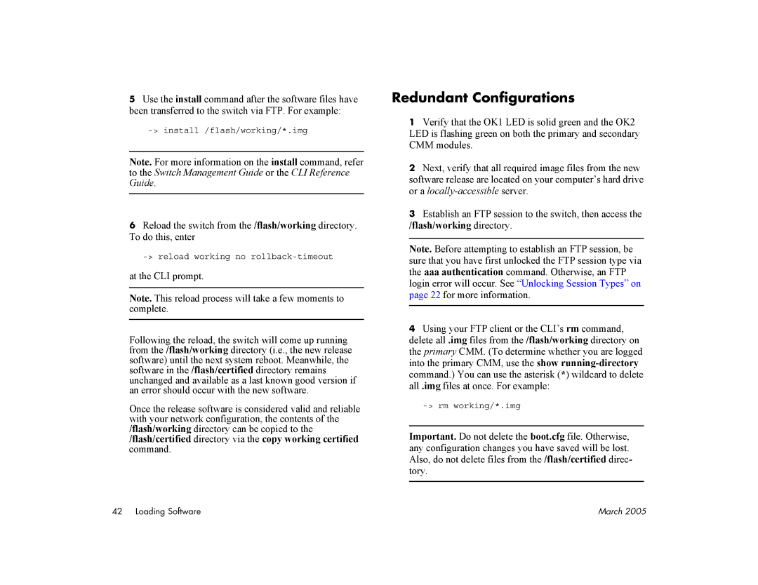 Alcatel Carrier Internetworking Solutions 7800, 7700 manual Redundant Configurations 