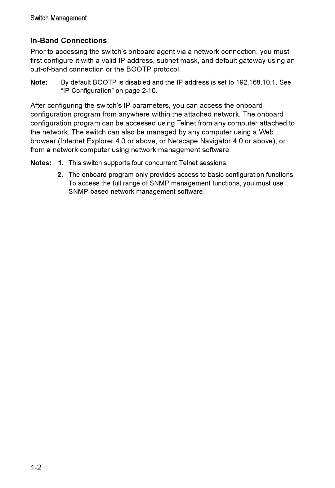 Alcatel Carrier Internetworking Solutions 8008 manual In-Band Connections 