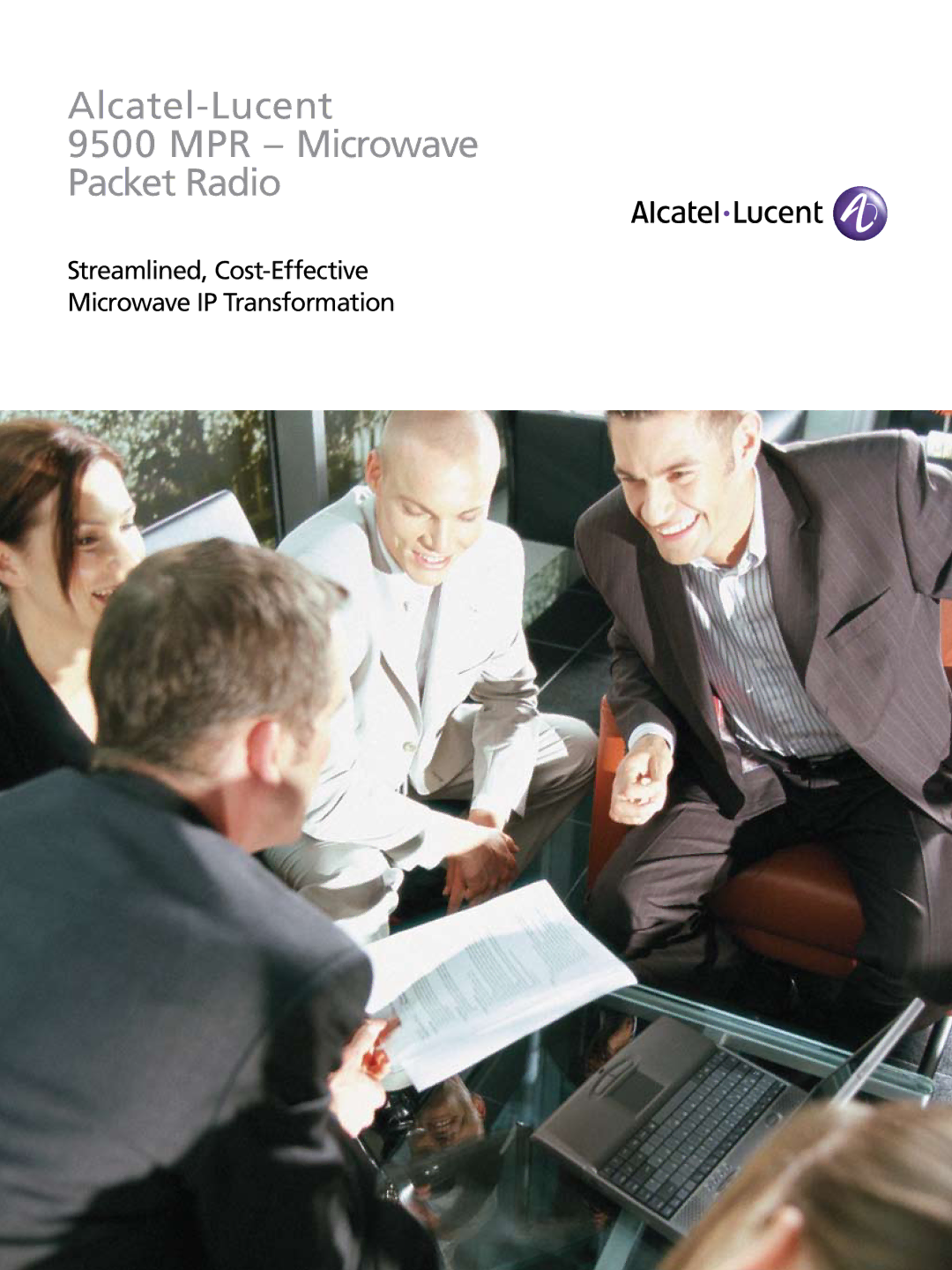 Alcatel Carrier Internetworking Solutions 9500 MPR manual Alcatel-Lucent MPR Microwave Packet Radio 