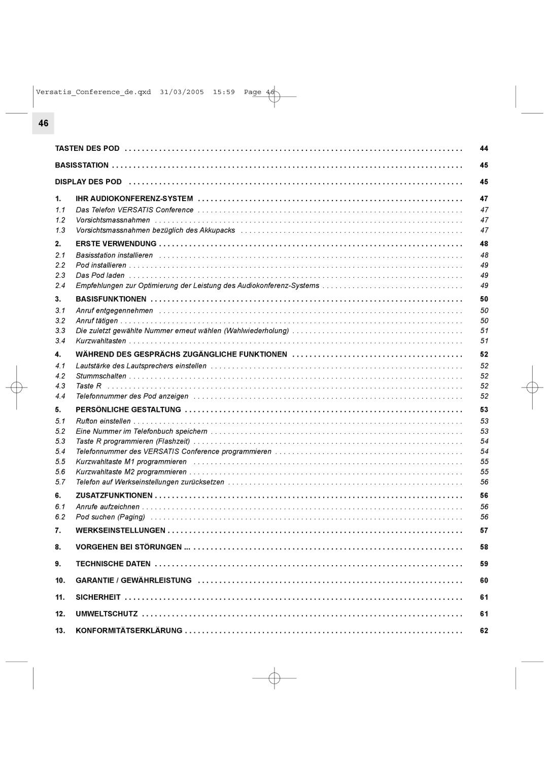 Alcatel Carrier Internetworking Solutions Conference Phone manual Zusatzfunktionen 