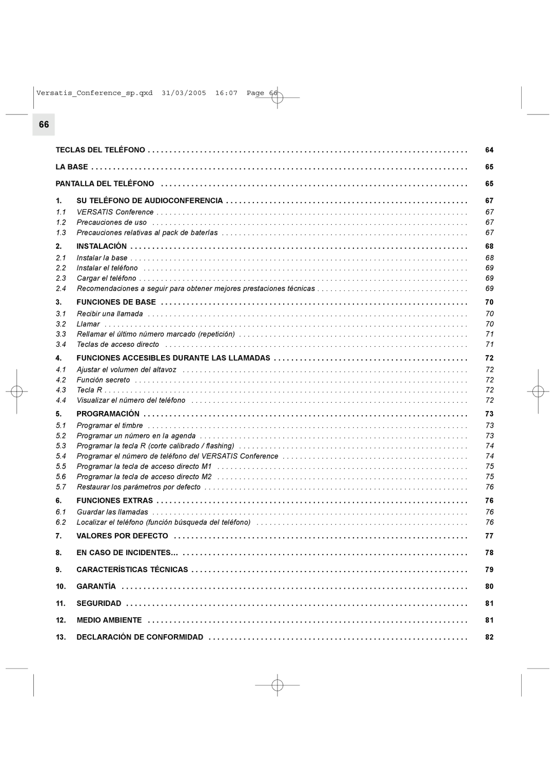 Alcatel Carrier Internetworking Solutions Conference Phone manual Funciones Accesibles Durante LAS Llamadas 