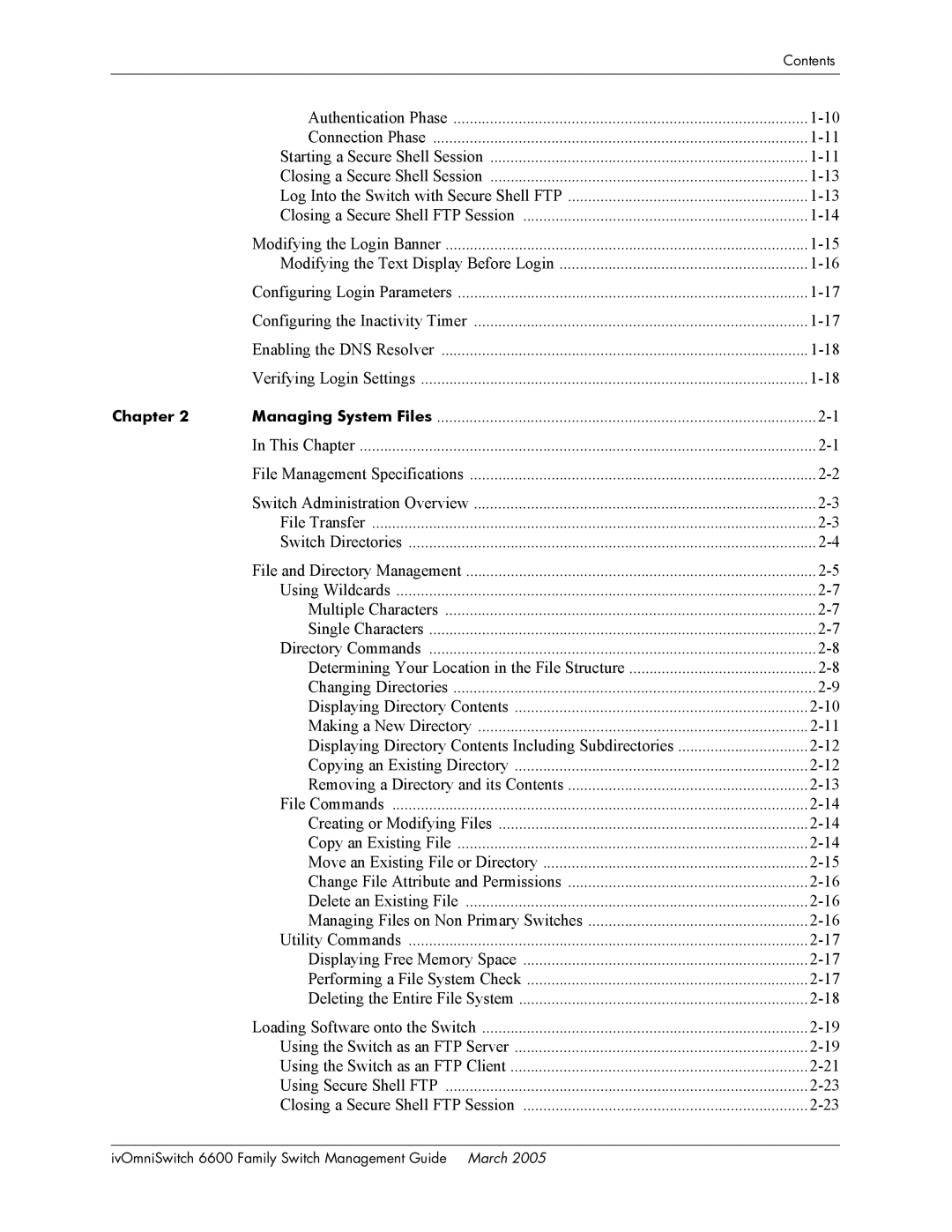 Alcatel Carrier Internetworking Solutions omniswitch manual IvOmniSwitch 6600 Family Switch Management Guide March 