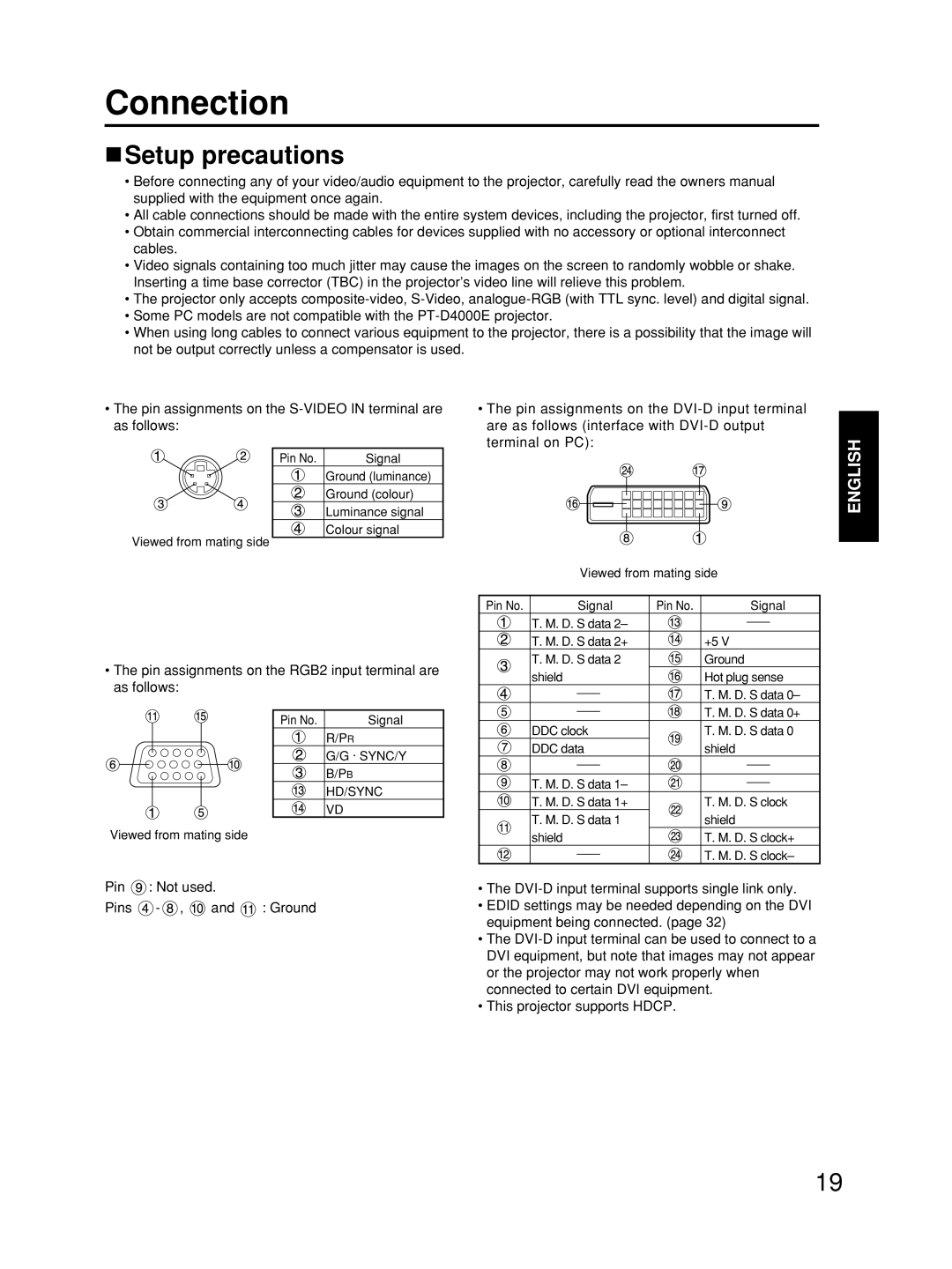 Alcatel Carrier Internetworking Solutions TQBJ0223 manual Connection, Setup precautions 