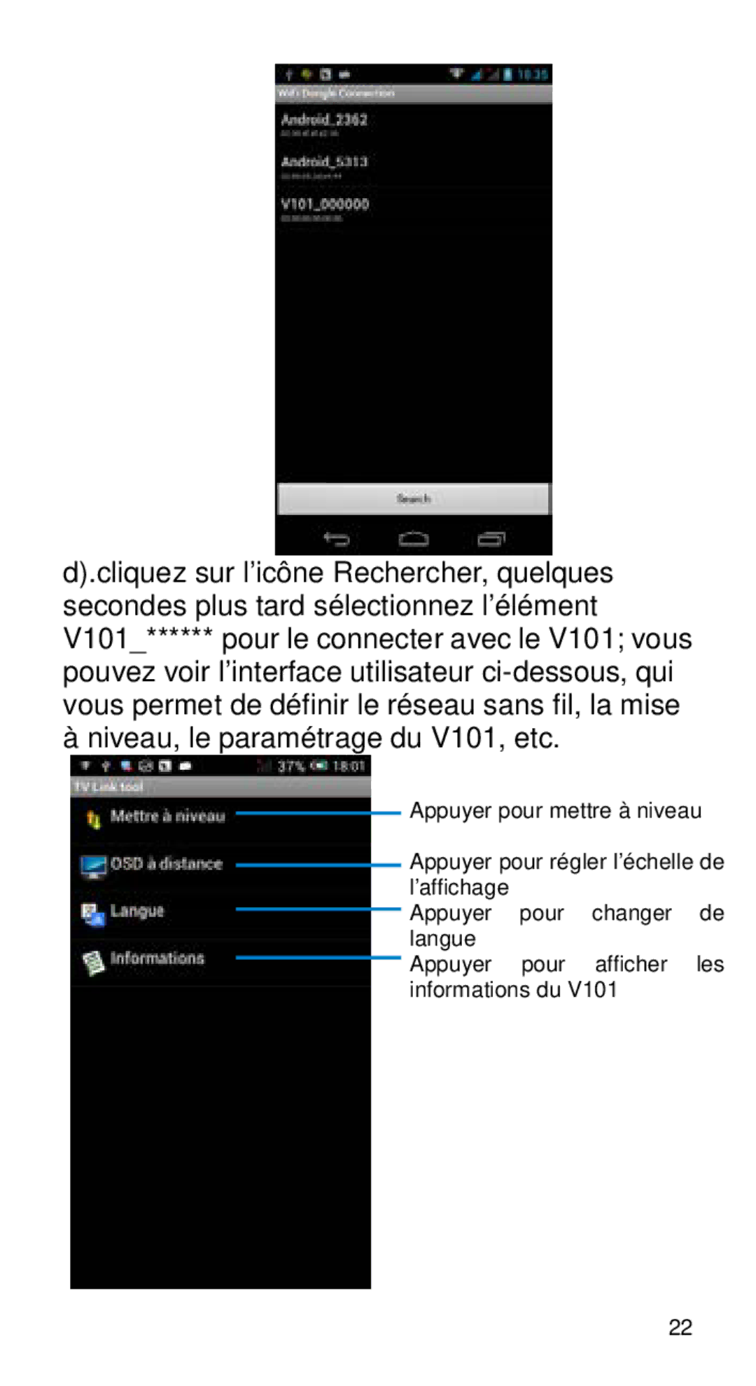 Alcatel Home V101 manual 