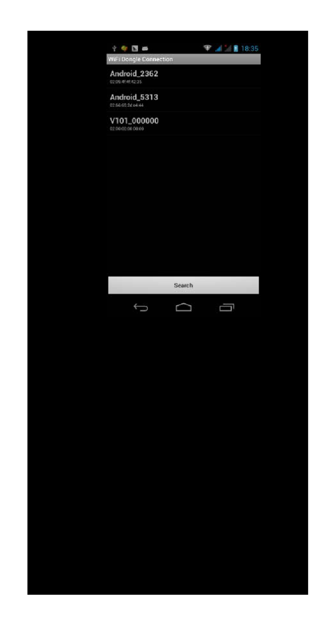 Alcatel Home V101 manual c Aprire l’app TV Link sul dispositivo mobile 