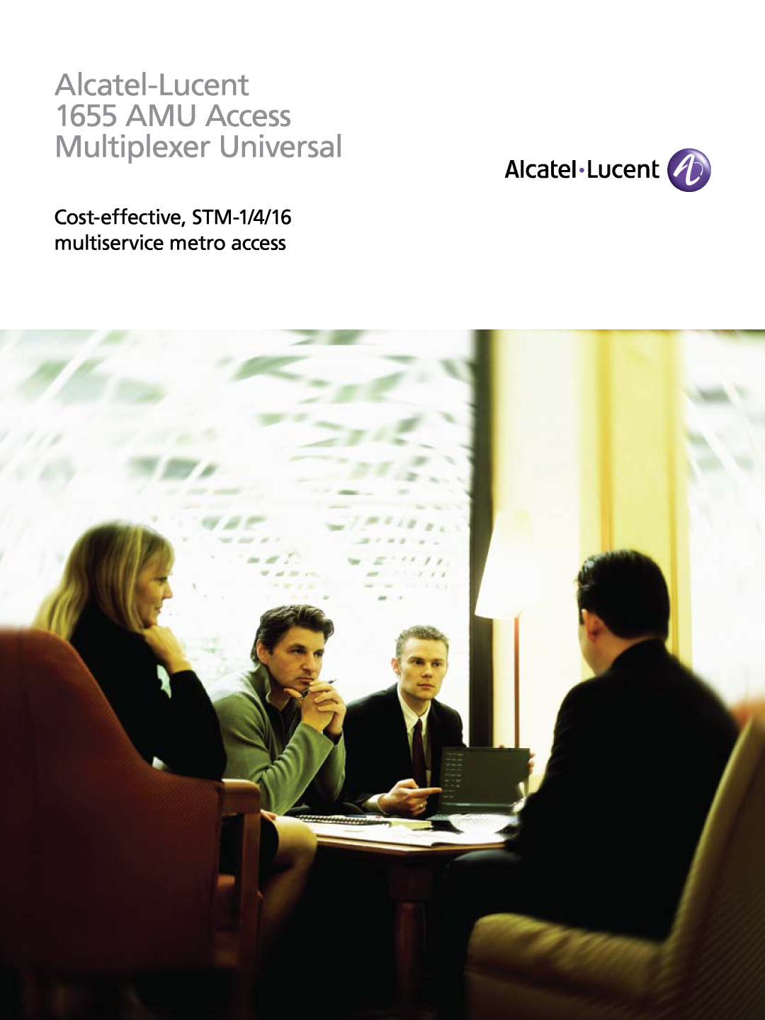 Alcatel-Lucent manual Alcatel-Lucent 1655 AMU Access Multiplexer Universal 
