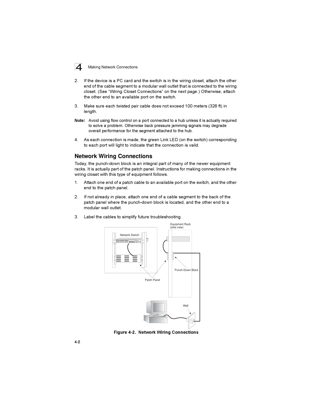 Alcatel-Lucent 6300-24 manual 2. Network Wiring Connections 