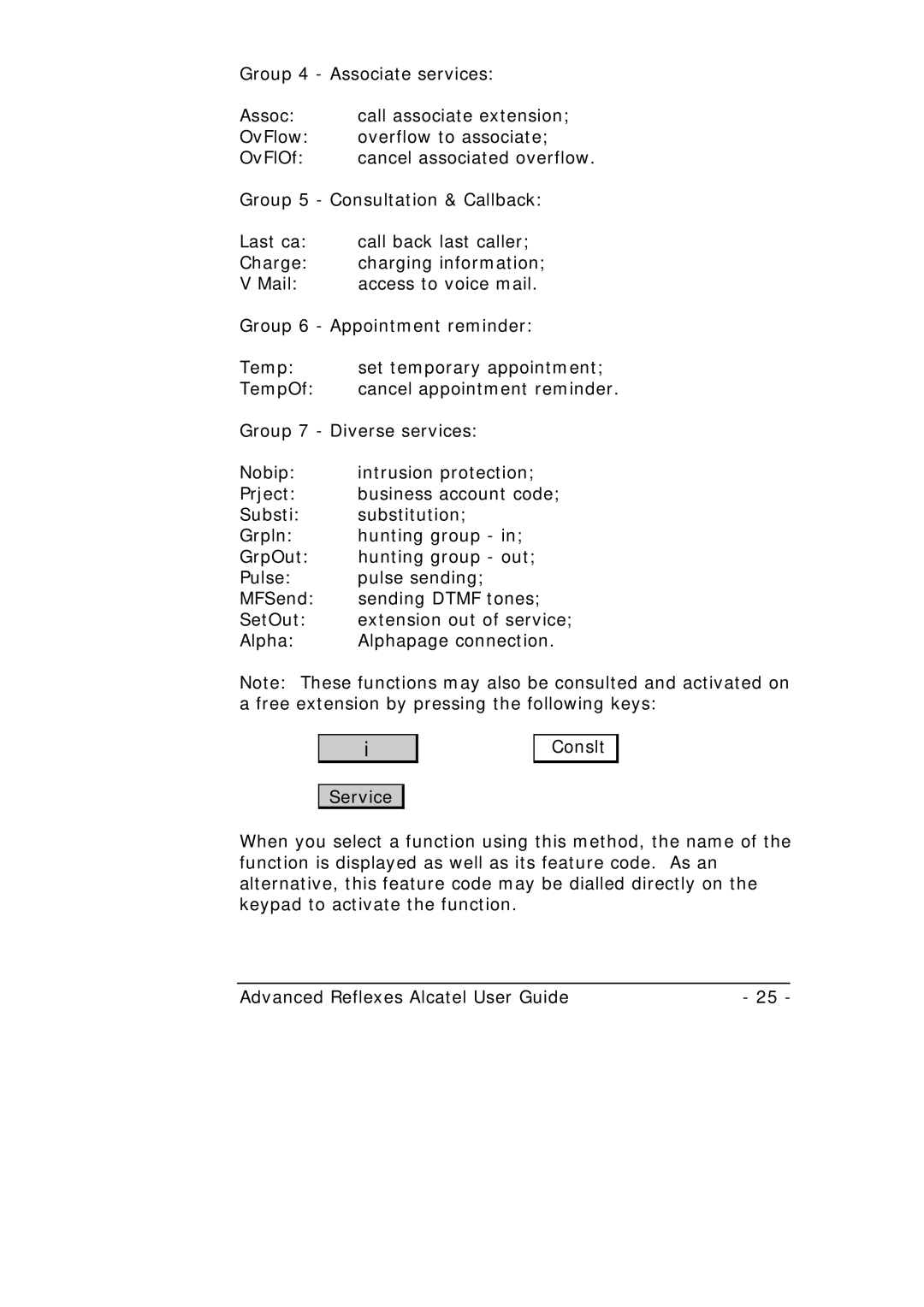 Alcatel-Lucent Alcatel 4400 manual 