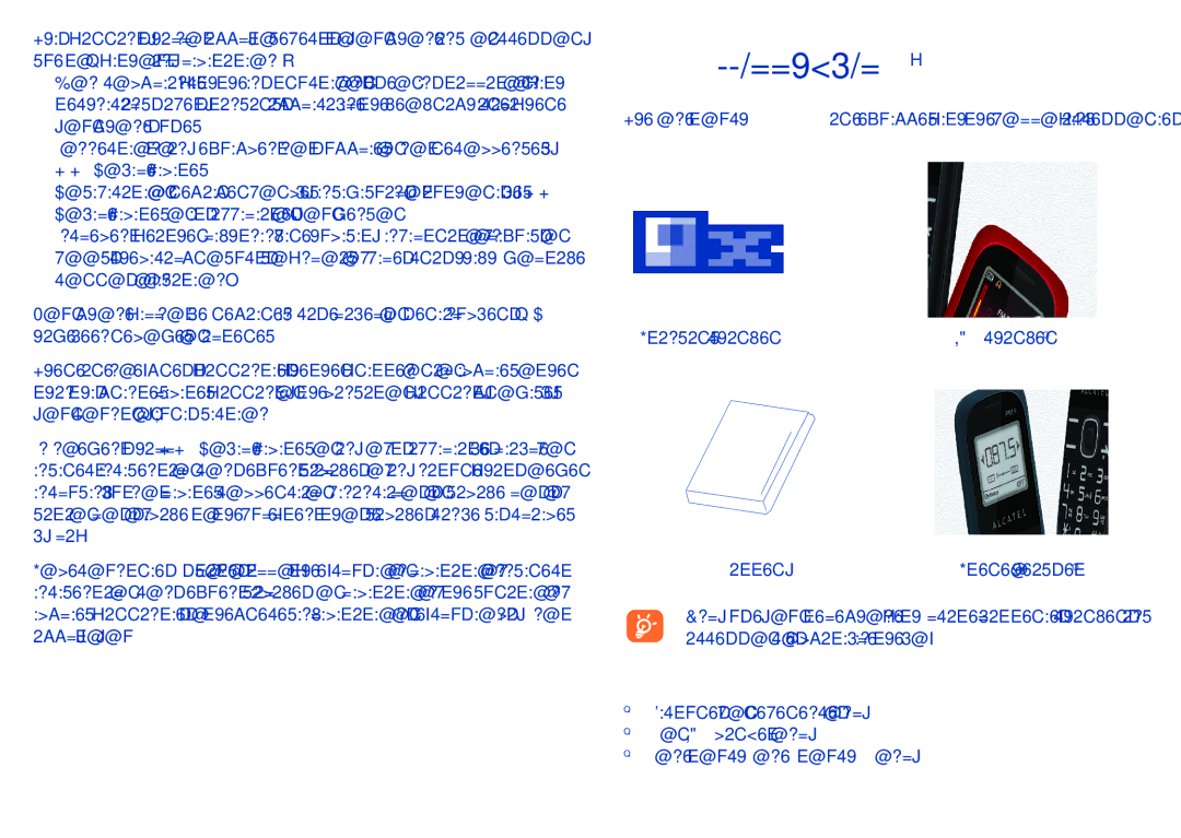 Alcatel ONE TOUCH 213 manual Accessories, Standard charger 