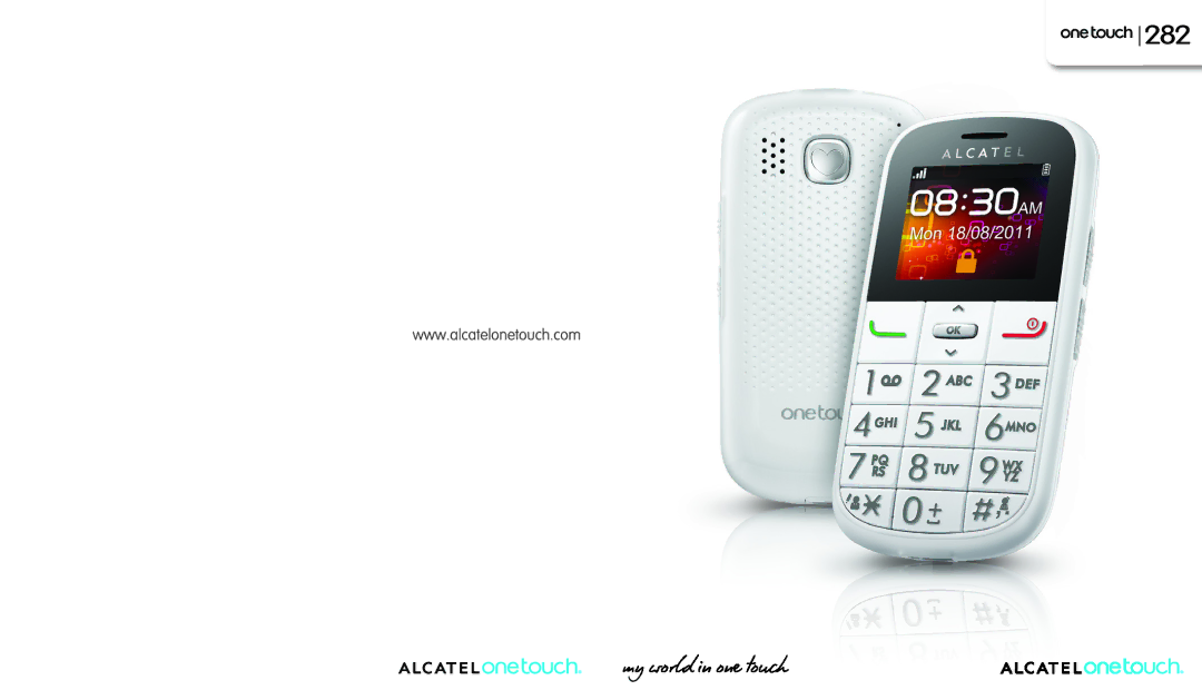 Alcatel ONE TOUCH 282 manual 